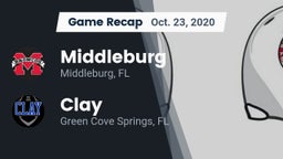 Recap: Middleburg  vs. Clay  2020