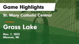 St. Mary Catholic Central  vs Grass Lake  Game Highlights - Nov. 7, 2023
