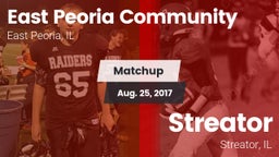 Matchup: East Peoria Communit vs. Streator  2017