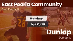 Matchup: East Peoria Communit vs. Dunlap  2017