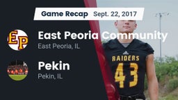 Recap: East Peoria Community  vs. Pekin  2017