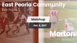 Matchup: East Peoria Communit vs. Morton  2017