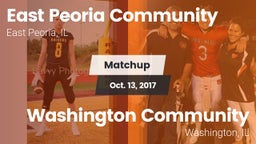 Matchup: East Peoria Communit vs. Washington Community  2017