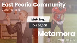 Matchup: East Peoria Communit vs. Metamora  2017