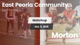 Matchup: East Peoria Communit vs. Morton  2018