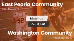 Matchup: East Peoria Communit vs. Washington Community  2018