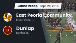 Recap: East Peoria Community  vs. Dunlap  2018