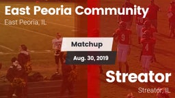 Matchup: East Peoria Communit vs. Streator  2019