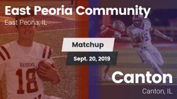 Matchup: East Peoria Communit vs. Canton  2019