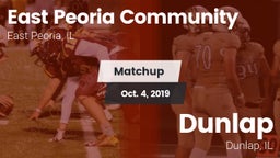 Matchup: East Peoria Communit vs. Dunlap  2019