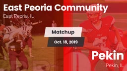 Matchup: East Peoria Communit vs. Pekin  2019