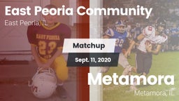 Matchup: East Peoria Communit vs. Metamora  2020