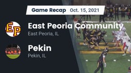 Recap: East Peoria Community  vs. Pekin  2021