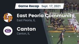 Recap: East Peoria Community  vs. Canton  2021