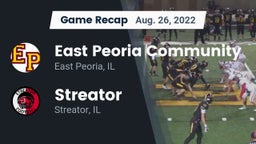 Recap: East Peoria Community  vs. Streator  2022