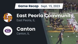 Recap: East Peoria Community  vs. Canton  2023