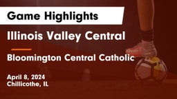 Illinois Valley Central  vs Bloomington Central Catholic Game Highlights - April 8, 2024