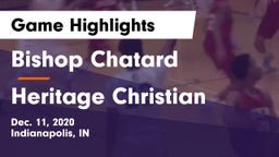 Bishop Chatard  vs Heritage Christian  Game Highlights - Dec. 11, 2020
