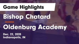 Bishop Chatard  vs Oldenburg Academy  Game Highlights - Dec. 22, 2020
