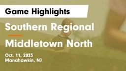 Southern Regional  vs Middletown North  Game Highlights - Oct. 11, 2023