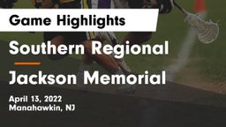 Southern Regional  vs Jackson Memorial  Game Highlights - April 13, 2022