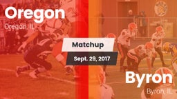 Matchup: Oregon  vs. Byron  2017