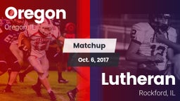 Matchup: Oregon  vs. Lutheran  2017