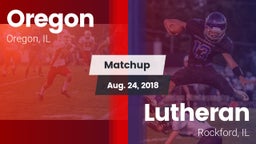 Matchup: Oregon  vs. Lutheran  2018