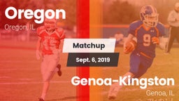 Matchup: Oregon  vs. Genoa-Kingston  2019