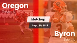 Matchup: Oregon  vs. Byron  2019