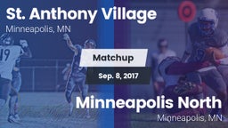 Matchup: St. Anthony Village vs. Minneapolis North  2017