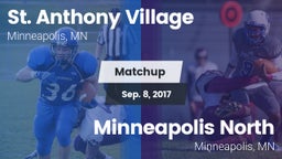 Matchup: St. Anthony Village vs. Minneapolis North  2017