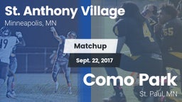 Matchup: St. Anthony Village vs. Como Park  2017