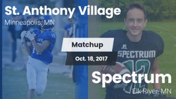 Matchup: St. Anthony Village vs. Spectrum  2017