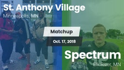Matchup: St. Anthony Village vs. Spectrum  2018
