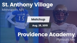 Matchup: St. Anthony Village vs. Providence Academy 2019