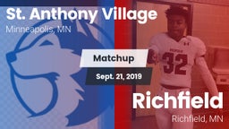 Matchup: St. Anthony Village vs. Richfield  2019