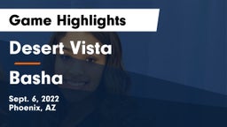 Desert Vista  vs Basha  Game Highlights - Sept. 6, 2022