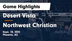 Desert Vista  vs Northwest Christian  Game Highlights - Sept. 10, 2022