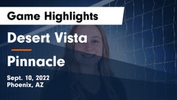 Desert Vista  vs Pinnacle  Game Highlights - Sept. 10, 2022