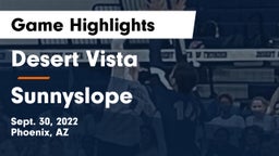 Desert Vista  vs Sunnyslope  Game Highlights - Sept. 30, 2022