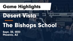 Desert Vista  vs The Bishops School Game Highlights - Sept. 30, 2022