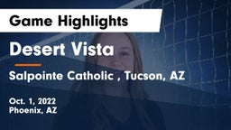 Desert Vista  vs Salpointe Catholic , Tucson, AZ Game Highlights - Oct. 1, 2022