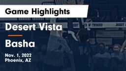 Desert Vista  vs Basha  Game Highlights - Nov. 1, 2022