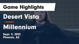 Desert Vista  vs Millennium   Game Highlights - Sept. 9, 2023