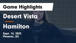Desert Vista  vs Hamilton  Game Highlights - Sept. 14, 2023