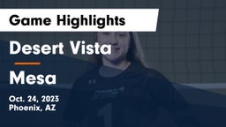 Desert Vista  vs Mesa   Game Highlights - Oct. 24, 2023
