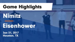 Nimitz  vs Eisenhower  Game Highlights - Jan 31, 2017