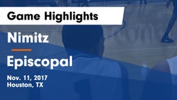 Nimitz  vs Episcopal  Game Highlights - Nov. 11, 2017
