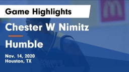 Chester W Nimitz  vs Humble  Game Highlights - Nov. 14, 2020